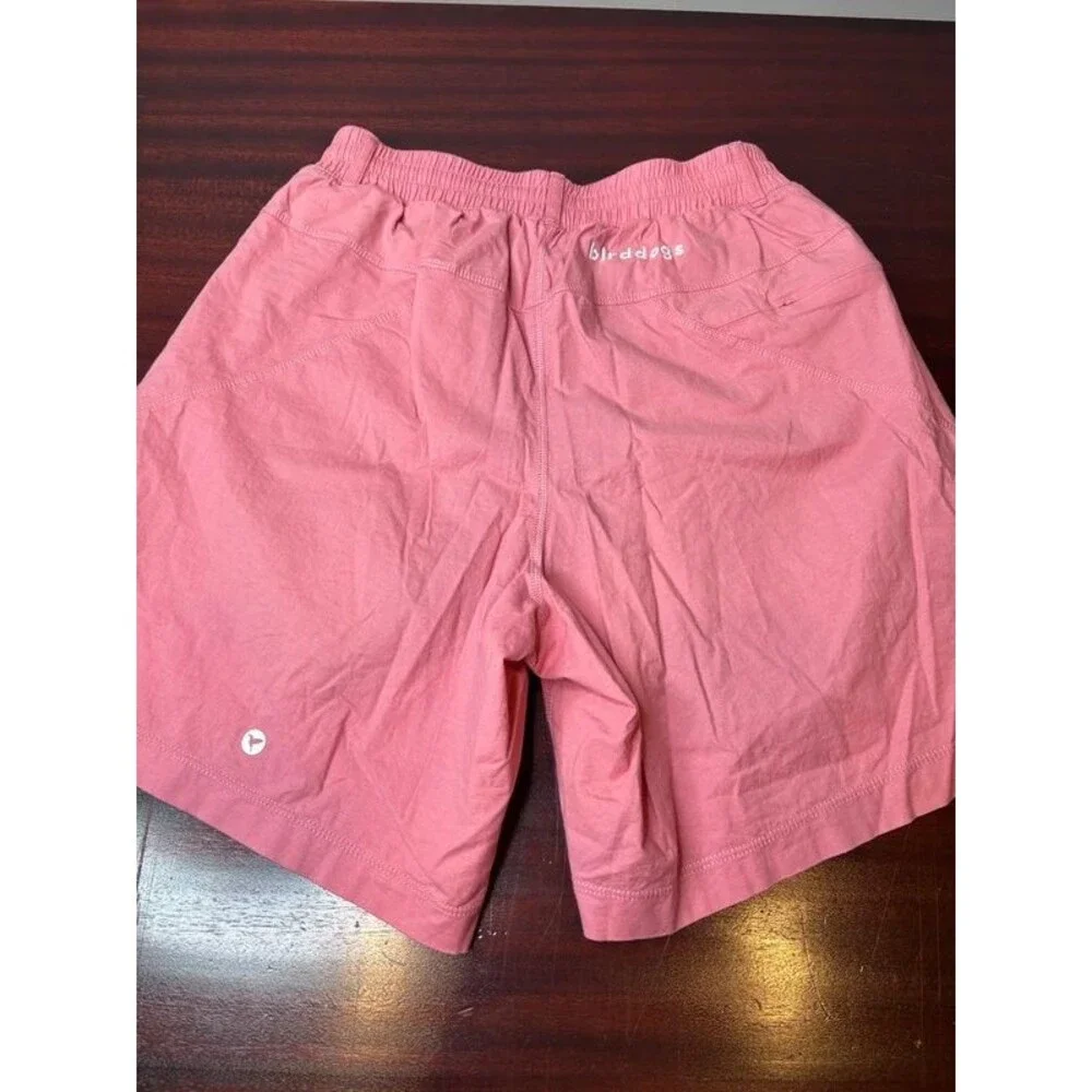 Birddogs Boom Men’s Small Coral Pink 6” Lined Performance Athletic Gym Shorts